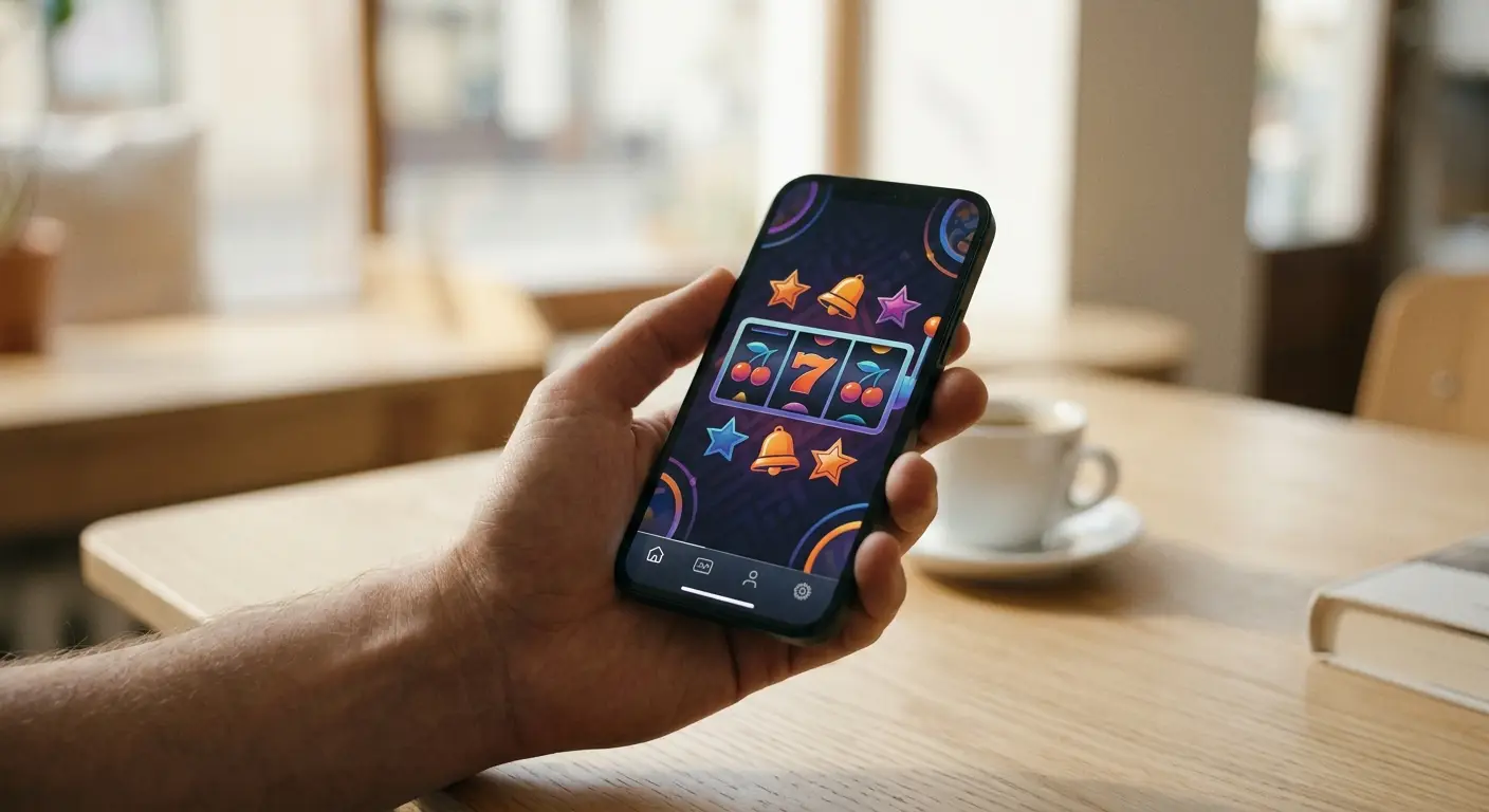 Mobiel gokken zonder Cruks casino app op smartphone